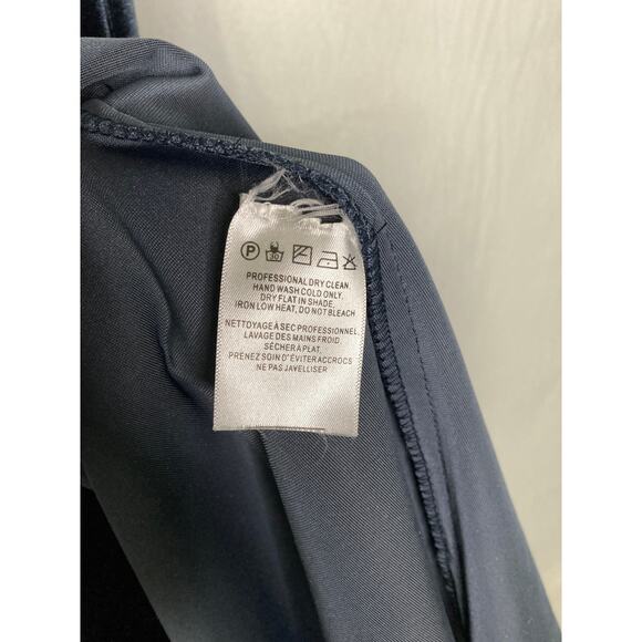 Jenny Yoo Size 00 Velvet One Shoulder Split Maxi Color French Blue Cybill Gown - Picture 8 of 11